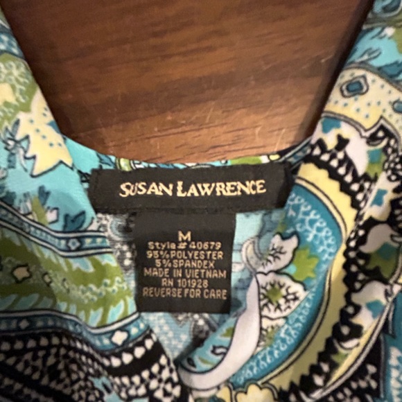 EUC Susan Lawrence Womens Medium Dress. Empire waist with ties in the back. - Picture 4 of 4